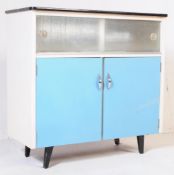 MID CENTURY TWO TONE 1950'S KITCHEN DRESSER CABINET