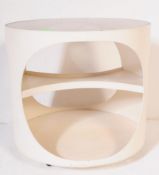 1970S SPACE AGE OPAL MOBEL SIDE TABLE