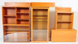 A VINTAGE WALL MODULAR SYSTEM BY BEAVER & TAPLEY 33 RANGE