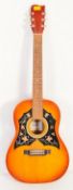 VINTAGE 20TH CENTURY ACOUSTIC GUITAR