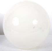 LARGE 20TH CENTURY OPALINE MILK GLASS SHADE