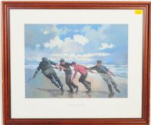 A LATE 20TH CENTURY JOHN SKELTON KERRY FISHERMAN ART PRINT
