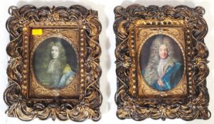 PAIR OF 20TH CENTURY GILDED REGENCY REVIVAL FRAMES