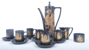 JOHN CUFFLEY FOR PORTMEIRION POTTERY - PHOENIX TEA SERVICE