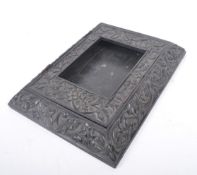 ANTIQUE CHINESE HARDWOOD TRINKET BOX / FRAME