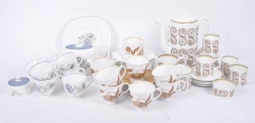 SUSIE COOPER - THREE VINTAGE 20TH CENTURY TEA SERVICES
