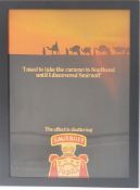SMIRNOFF VODKA - FRAMED VINTAGE 1970S ADVERTISING POSTER