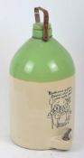 VINTAGE ADVERTISING - COATES SOMERSET STONEWARE FLAGON