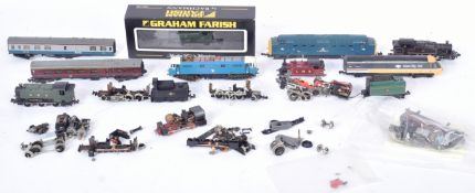 MODEL RAILWAY - COLLECTION OF N GAUGE MODEL RAILWAY SPARES / REPAIRS
