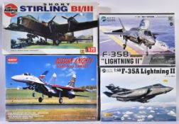 MODEL KITS - X4 ASSORTED AVIATION THEMED MODEL KITS