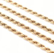 HALLMARKED 9CT GOLD CHAIN NECKLACE