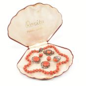 COLLECTION OF ASSORTED ANTIQUE & LATER CORAL JEWELLERY