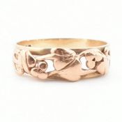 HALLMARKED 9CT GOLD BAND RING