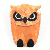 VINTAGE LEA STEIN PARIS OWL BROOCH PIN