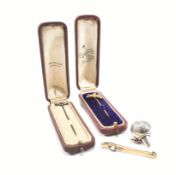 COLLECTION OF VICTORIAN & LATER 9CT GOLD & SILVER JEWELLERY