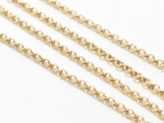 HALLMARKED 9CT GOLD NECKLACE CHAIN