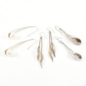 GROUP OF 925 SILVER EARRINGS
