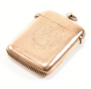 VICTORIAN HALLMARKED 9CT GOLD VESTA CASE PENDANT