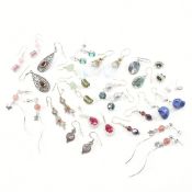 COLLECTION OF ASSORTED 925 SILVER EARRINGS