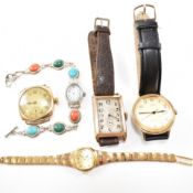 COLLECTION OF VINTAGE WRIST WATCHES
