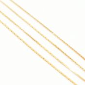 HALLMARKED 9CT GOLD TWIN CHAIN NECKLACE
