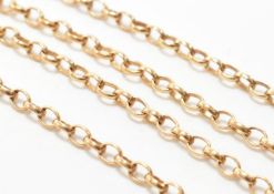 HALLMARKED 9CT GOLD NECKLACE CHAIN