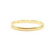 HALLMARKED 22CT GOLD BAND RING