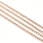 HALLMARKED 9CT ROSE GOLD NECKLACE CHAIN