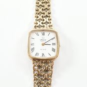 HALLMARKED 9CT GOLD OMEGA WRISTWATCH