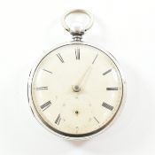VICTORIAN HALLMARKED SILVER POCKET WATCH