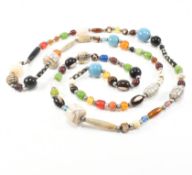VINTAGE DZI TRADE BEAD STYLE NECKLACE