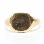VINTAGE HALLMARKED 9CT GOLD SIGNET RING