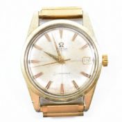 VINTAGE OMEGA SEAMASTER GOLD PLATED WRISTWATCH