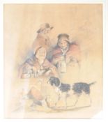 HENRY P. PARKER (1795-1873) ORIGINAL WATERCOLOUR SKETCH ON PAPER