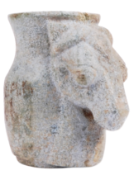 CHINESE ANTIQUE NEPHRITE JADE RITUAL VESSEL