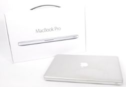 APPLE - MACBOOK PRO LAPTOP IN SILVER COLOURWAY WITH BOX