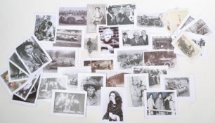 COLLECTION OF FAMOUS ICONS & CLASSIC CARS PRESS PHOTOGRAPHS