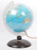 VINTAGE RETRO ILLUMINATING REVOLVING GLOBE BY NOVA RICO