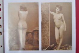 COLLECTION OF 20TH CENTURY FRENCH EROTIC NUDE POSTCARDS