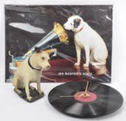 COLLECTION OF VINTAGE 20TH CENTURY HMV COLLECTORS ITEMS