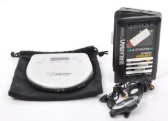 A VINTAGE SONY WALKMAN AUDIO PLAYER & CD PLAYER