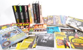 COLLECTION OF VINTAGE 20TH CENTURY PUNK MUSIC EPHEMERA