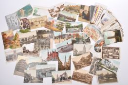 COLLECTION EDWARDIAN & LATER POSTCARDS & GREETINGS CARDS