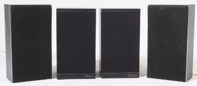 TWO PAIRS OF VINTAGE SPEAKERS - BEOVOX & MISSION