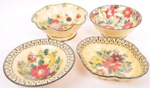 VINTAGE ART DECO 1930S TUSCAN WARE DECORO PORCELAIN POTTERY