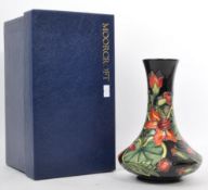 MOORCROFT VASE PALMATA PATTERN BY SHIRLEY HAYES