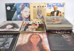 COLLECTION OF VINTAGE 20TH CENTURY LP MUSIC RECORDS