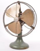 VINTAGE RETRO INDUSTRIAL ELECTRONIC DESK FAN BY H FROST