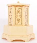 1940'S MID CENTURY NOVELTY MUSICAL CIGARETTE DISPENSER