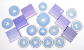 COLLECTION OF WEDGWOOD JASPERWARE DISHES